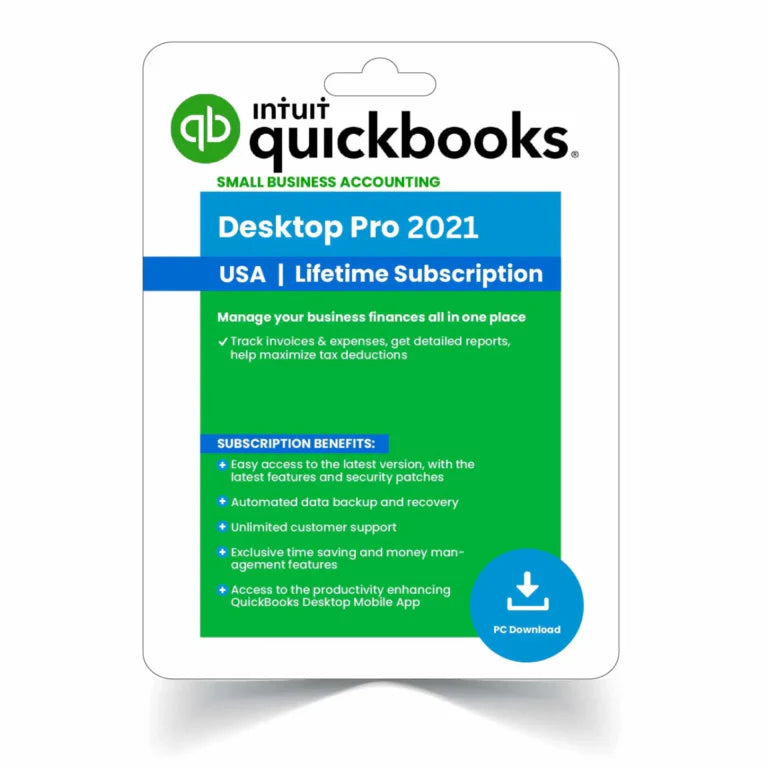 QBKS desktop Pro 2021 for windows | US  lifetime license