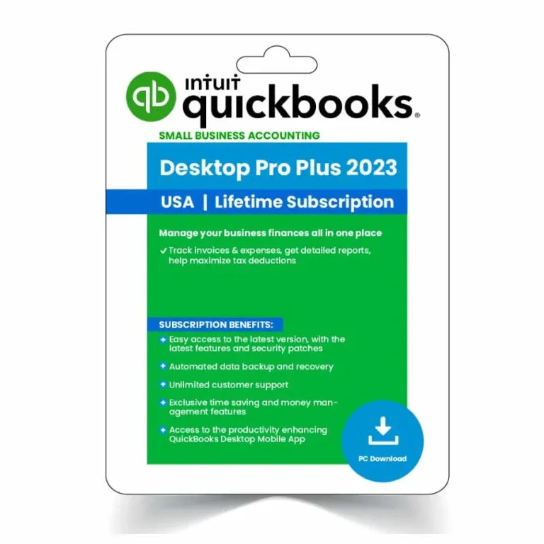 QBKs desktop Pro 2023 for windows | US lifetime license