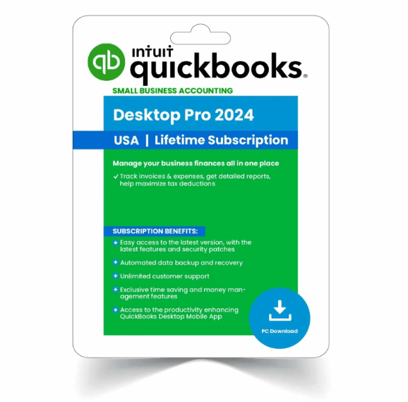 QBKS Desktop Pro 2024 US  Lifetime for Windows